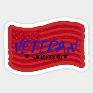 Veteran Sacrifice 4U Sticker